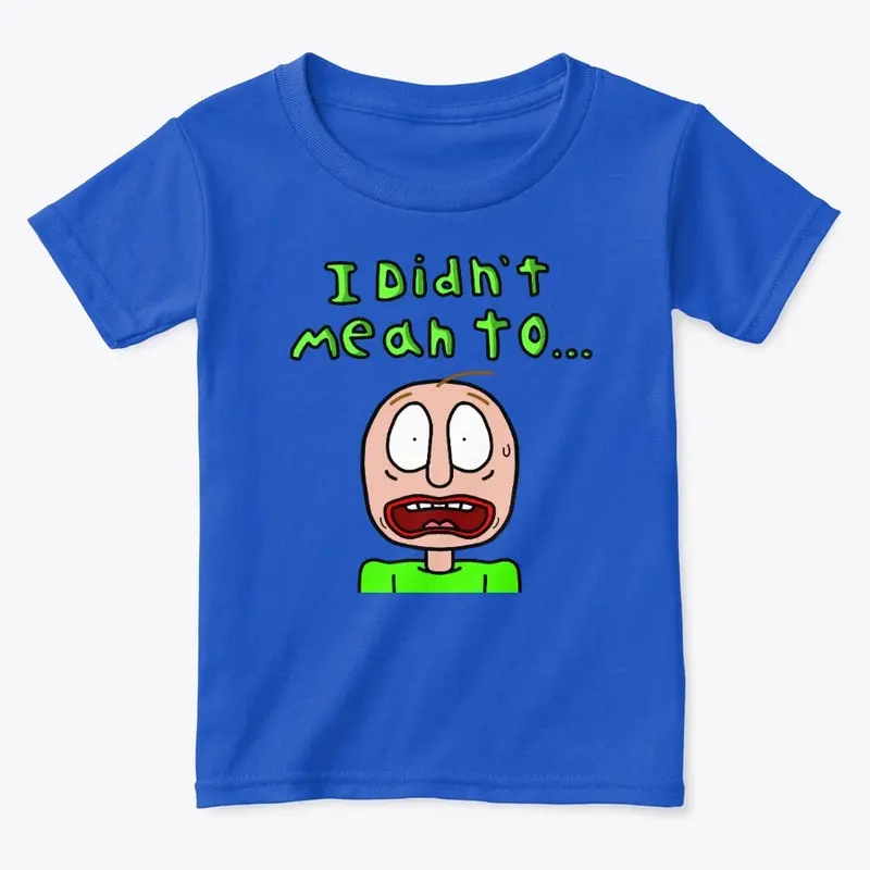 Cartoony Baldi gult